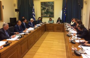 Τάσος Χατζηβασιλείου - Συνάντηση με ιταλική αντιπροσωπεία