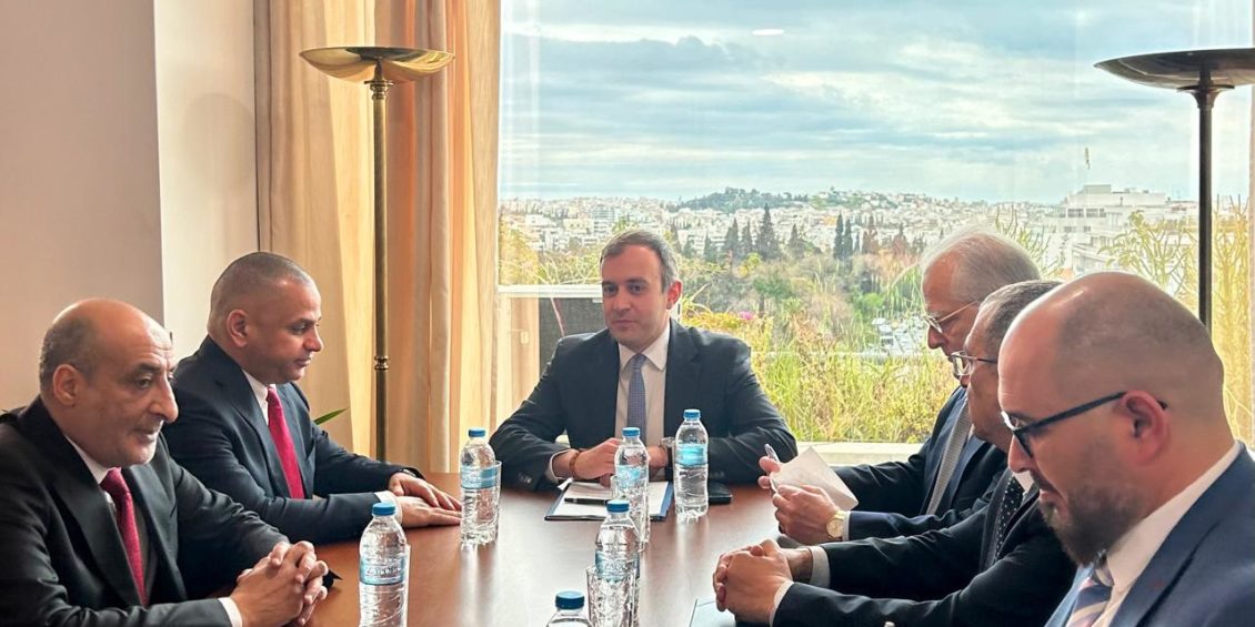 Συνάντηση του ΥΦΥΠΕΞ Χατζηβασιλείου με τον Πρόεδρο της Αρχής Επενδύσεων της  Λιβύης - Tasos Chatzivasileiou